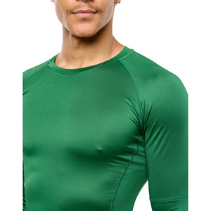 Nueva Camiseta Deportiva de Compresión de Manga Corta para Hombre, Personalizada, de Secado Rápido, Poliéster, Ajustada, Transpirable, para Gimnasio - Product Image 5