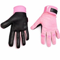 Guantes de Bateo de Béisbol de Cuero Personalizados de Calidad Profesional para Adultos, para Mano Izquierda, Tallas XL/XXL, Diseño de Color Personalizado, para Entrenamiento
