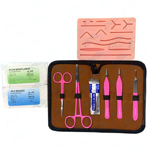 Surgical Practice Medic Instruments Teaching Supplies Medical Student Kit Dissection Kit Training <b>Pad</b> Suture <b>Pad</b> for <b>Nursing</b> - Product Image 1