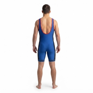 Combinaison de lutte pour femmes en tricot extensible, une pièce, pour la compétition et l'entraînement, OEM personnalisé - Product Image 2