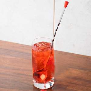 Cuchara de bar de acero para cócteles, accesorio de barra de lujo, herramienta de barra premium de acero - Product Image 5