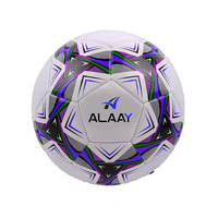 Ballon de football de haute qualité personnalisé en PVC et caoutchouc, taille 5, ballon de football, pelotas de futbol pour l'entraînement des adultes