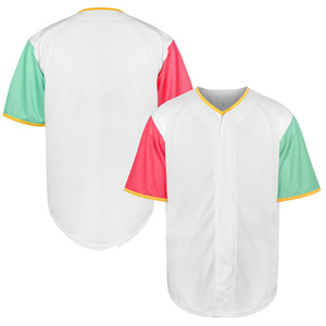 เสื้อเบสบอลปักโลโก้ตามสั่ง คุณภาพสูง สีสันตามสั่ง ไซส์ใหญ่ ระบายอากาศได้ดี แห้งเร็ว เสื้อเบสบอลสำหรับทีมชายหญิง - Product Image 2