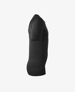 Padded <b>Compression</b> <b>Shirt</b> <b>Men</b> Youth Rib Chest Shoulder Protection Breathable 4-Way Stretch Custom Team Logo OEM Wholesale Factory - Product Image 4