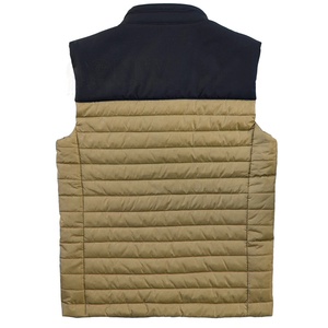 Men's Lightweight <b>Packable</b> Padded Puffer Vest <b>Jacket</b> Outdoor Padded Gilet for Mens Wholesale Quilted Winter Fashion High Quality - Product Image 2