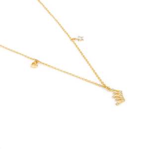 14k White Gold VVS1 Diamond Crown Chain Necklace IGI Certified Hip Hop Wedding Jewelry - Product Image 5