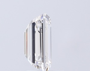 Diamante blanco cultivado en laboratorio con corte esmeralda, impresionante de 2.71 quilates, color E, claridad VVS2, con pulido excelente, elegante joya personalizada. - Product Image 4