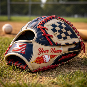 OEM Custom <b>Baseball</b> <b>Glove</b> with Embroidery Options - Wholesale Custom <b>Baseball</b> Mitts Manufacturer - Product Image 6