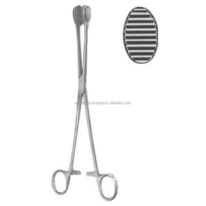 Forceps manuel de haute qualité pour enfant, 24 cm, pour la préhension des tissus intestinaux et des organes, instruments chirurgicaux |   Clip Hemolock, instrument médical - Product Image 3
