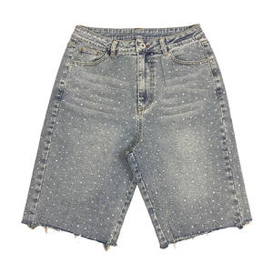 Shorts en jean pour homme, coupe décontractée, adaptés aux voyages et aux activités quotidiennes - Product Image 2