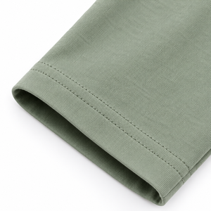 T-shirt long à col rond pour femme, en maille douce extensible, manches courtes, coupe ample, style décontracté Y2K, éco-responsable, fournisseur en gros, OEM - Product Image 5