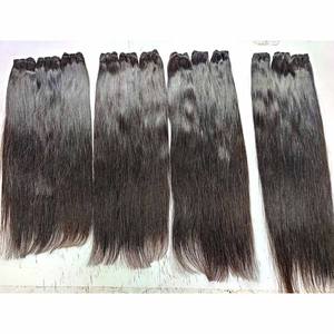Extensiones de Cabello Humano Virgen Liso Natural de Doble Trama, Suaves y Sedosas, Extensiones de Cabello Tejidas a Máquina, Venta al Por Mayor - Product Image 3