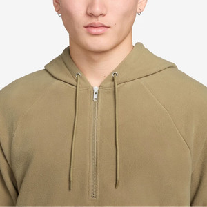 <b>Mens</b> Fleece Pullover Hoodie Half Zip Outdoor Hooded <b>Jacket</b> Premium Casual Fleece Sweatshirt <b>Mens</b> <b>Utility</b> Pocket Hoodie Light - Product Image 3