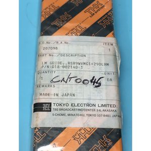 โทร 018-002140-1 LM GUIDE, THK RSR9WVMC1+290LHM - อุปกรณ์และอะไหล่เซมิคอนดักเตอร์ระดับโลกที่เชื่อถือได้ที่ - Product Image 3