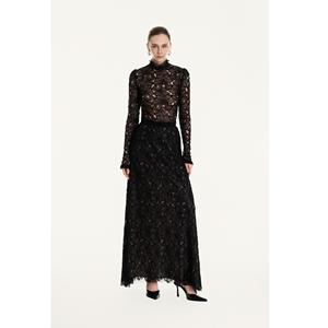 Nueva Ropa, Blusas y Camisas para Mujer, ODM LIZZIE, Blusa con Peplum de Encaje, Manga Corta, Encaje Floral, Blusas y Camisas para Mujer - Product Image 3