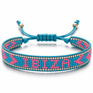 Bohemian Miyuki Bead Woven Geometric <b>Bracelet</b> Handmade Adjustable <b>String</b> Bangle for Party Gift - Product Image 1