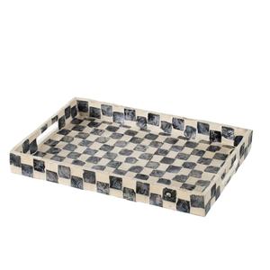 Bandeja de servicio de diseño único, artículos de servidor especiales y pieza central decorativa para mesa de comedor y cocina de Indian Metal World - Product Image 1