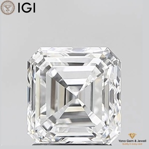 Diamante Cultivado en Laboratorio CVD de 1.50 Quilates, Color E, Claridad VVS2, Corte Asscher, con Certificado IGI para Selección de Alta Joyería - Product Image 1
