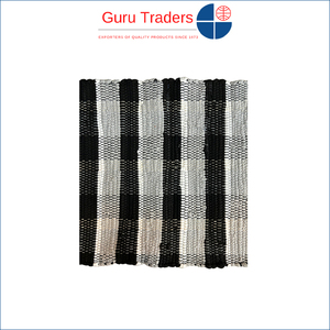 Bulk Supplier of Non-Slip Handmade Customizable Chindi Door Mats for Home and Commercial Usage at Exclusive Market Pricing - Product Image 4