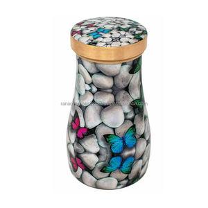 Pot de bouteille d'eau en cuivre Offre Spéciale de vente élevée avec motif imprimé pour le but de stockage direct de verres meilleur taux - Product Image 6