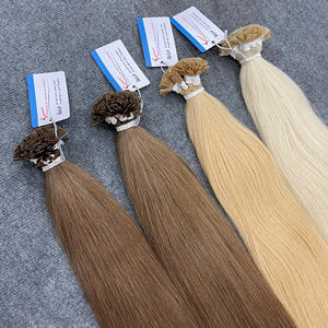 Extensiones de Cabello Humano con Punta Plana de Queratina, Ondulado Natural, Color Piano Mixto, Doble Trama, 8-32 Pulgadas, Proveedor - Product Image 6