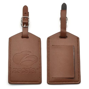 Durable Genuine Leather Baggage Tags with Adjustable Buckle <b>Straps</b> Professional Grade Full Grain Leather Identifiers LTG-0306 - Product Image 5
