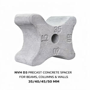 Entretoise en béton préfabriqué NVH D3 pour poutres, colonnes et murs – 35/40/45/50 mm - Product Image 2