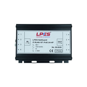 Protecteur de surtension Ethernet PoE RJ45 Cat5 24V 100 Mbps, protection foudre LAN en ligne, unité d'interface de ligne de données réseau - Product Image 4