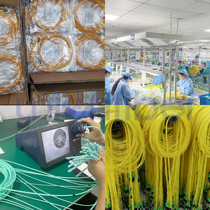 Cable de Conexión de Fibra Óptica MPO-FC de 12 Núcleos, Cables de Comunicación de 40/100G, Módulo de Datos Terminado, Cordon de Parche de Fibra Óptica - Product Image 6