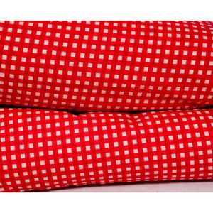 Tela de algodón suave con diseño de cuadros, estampado a mano indio, tela india hecha a mano para confección de ropa, tela de verano por yarda - Product Image 1