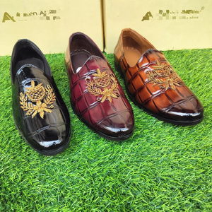 Nouvelles Chaussures Habillées Brodéées pour Hommes, Respirantes, Décontractées et Formelles, Idéales pour Mariages – Meilleures Ventes - Product Image 5