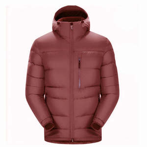 Chaqueta acolchada de invierno para hombre, informal, con forro de piel de oveja, cortavientos, con capucha y cierre de cremallera, tallas grandes. - Product Image 3