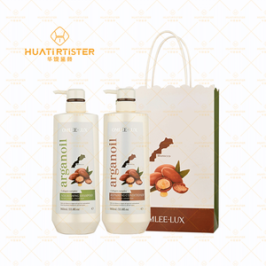 Huati Sifuli OMLEELUX OEM <span class=keywords><strong>Arganoil</strong></span> 960ml Champú para el cuero cabelludo Acondicionador Perfume de enfermería Fragancia Cabello orgánico Crema rizada para el cabello - Product Image 1