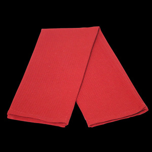 Serviette de cuisine de haute qualité 100% coton tissé, couleur unie, absorbante, durable, avec logo personnalisé - Product Image 4