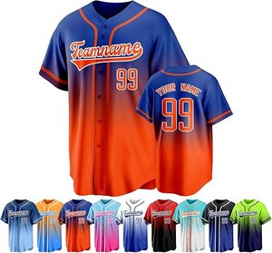 Maillot de baseball personnalisé OEM respirant et à séchage rapide pour équipes sportives, unisexe, manches courtes, vente en gros - Product Image 4