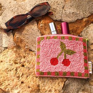 Floral Pattern Embroidered Beaded Coin Purse Premium Handmade Mini Change <b>Wallet</b> For Women Fashion Accessories - Product Image 3