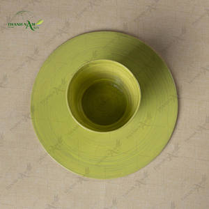 ชามทรงสูง ดีไซน์คลาสสิก ทำจากไม้ไผ่ธรรมชาติ เป็นมิตรกับสิ่งแวดล้อม งานแฮนด์เมด รับสั่งทำ สำหรับใช้ในบ้าน ร้านอาหาร และงานปาร์ตี้ - Product Image 6