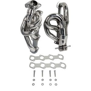 Shorty Manifold Header for Ford 1997-2003 F 150 F250 4.6L V8 Stainless Steel Tuning Exhaust System - Product Image 3