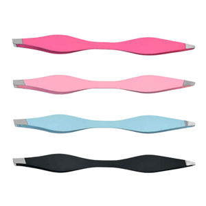 Pinzas de Acero Inoxidable de Doble Punta Personalizadas a Precio de Fábrica, Herramienta Profesional para Depilar Cejas, Pinzas de Lujo - Product Image 1