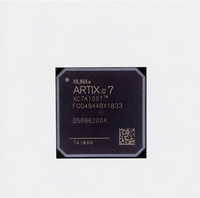 Xilinx AMD Artix 7 FPGA XC7A100T 2FGG484I 101440 cellules logiques 15850 slices 285 IO 484 Ball FBGA Chip IC Tray Package