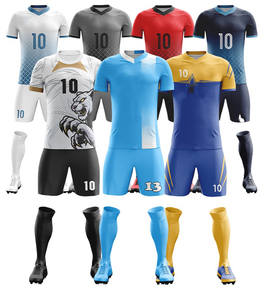 Uniformes de football sur mesure pour hommes, maillots de football officiels, vêtements de sport de football, personnalisation des maillots d'équipe, maillots de football respirants à séchage rapide - Product Image 3