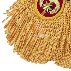 Epaulettes de Uniforme Ceremonial de Color Sólido, Venta Directa de Fábrica, Marca Privada, al por Mayor - Product Image 6
