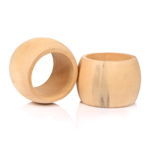 New Arrival Wood Napkin Rings Factory Direct Wholesale Table <b>Tissue</b> Holder Paper Party Decoration for <b>Weddings</b> - Product Image 5