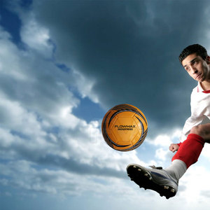 Ballon de football en cuir cousu à la machine, design unique, vente chaude, pour l'entraînement - Product Image 4