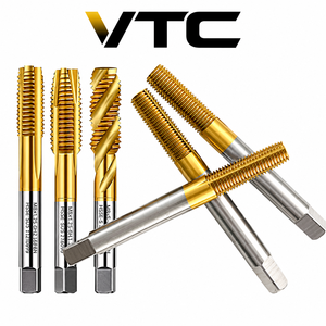 ชุดเครื่องมือต๊าปเกลียวไทเทเนียมเคลือบ HSS รุ่น VTC M8x1.25 แบบเกลียวขวา ความแม่นยำสูง ชุด 4 ชิ้น - Product Image 3