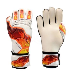 Gants de gardien de but professionnels bleus avec paume en latex durable, support de poignet confortable pour les compétitions et l'entraînement de football - Product Image 6
