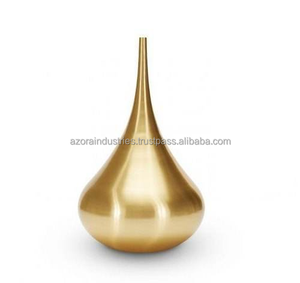 Hot Aluminium Flower <b>Vase</b> for Home and Wedding Decoration Room Aluminium Tabletop Flower <b>Vase</b> <b>Vintage</b> by Azora Industries - Product Image 1