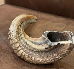 Cuerno de Shofar Judío Hecho a Mano, Trompeta de Cuerno de Carnero Natural para Ceremonias Religiosas y Regalos de Rosh Hashaná - Product Image 6
