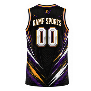 Camiseta Deportiva Profesional Barata al por Mayor con Diseño Personalizado, Jersey de Baloncesto Transpirable Sublimado - Product Image 6