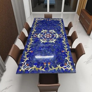 Lapis Lazuli Stone Random <b>Table</b> <b>Top</b> / Office Conference <b>Table</b> <b>Top</b> / Marble <b>Dining</b> <b>Table</b> <b>Top</b> / Restaurant <b>Table</b> <b>Top</b> - Product Image 3